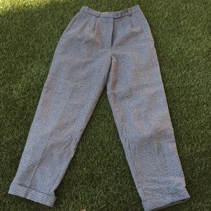 Wool trousers